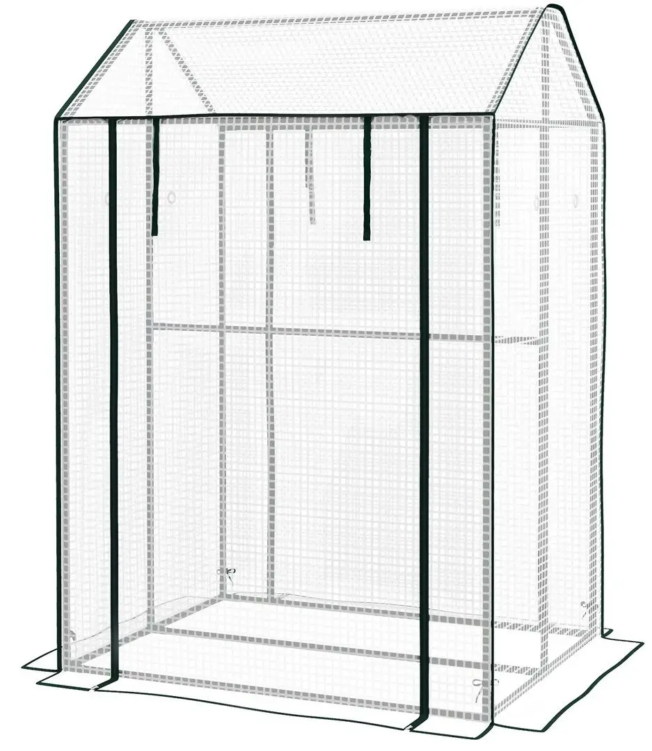 Sera de gradina Outsunny 845-957V00WT 150x100x80cm (White/Green)