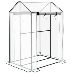 Sera de gradina Outsunny 845-957V00WT 150x100x80cm (White/Green)