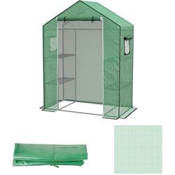 Тент для садовой теплицы Outsunny 845-944V00GN 143x70x190cm (Green) Thumb