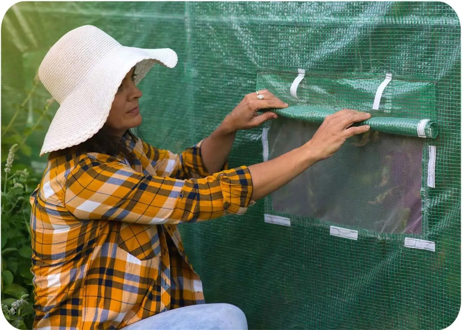 Sera gradina Plonos 4910-A 2х3m (Green)