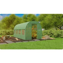 Sera de gradina Plonos 4915-A 2х4.5m (Green) Thumb