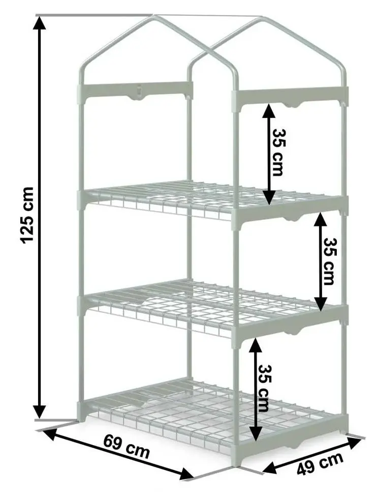 Садовая теплица Plonos 4921 (Green)