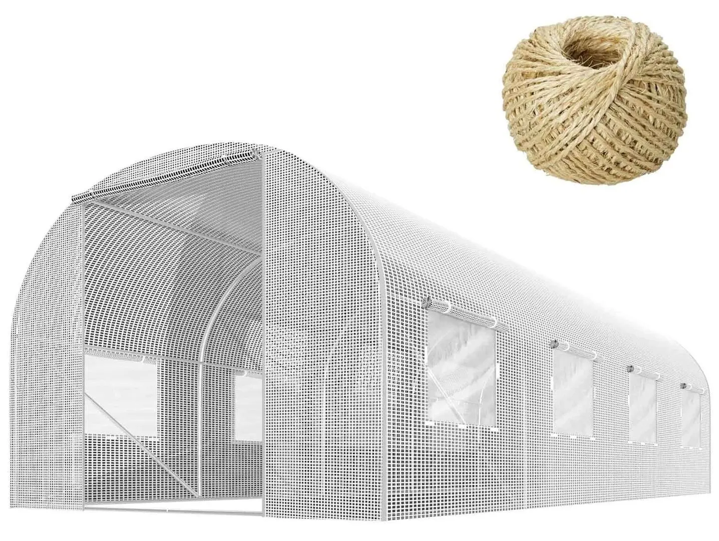 Садовая теплица Plonos 4974 2.5х4m (White)