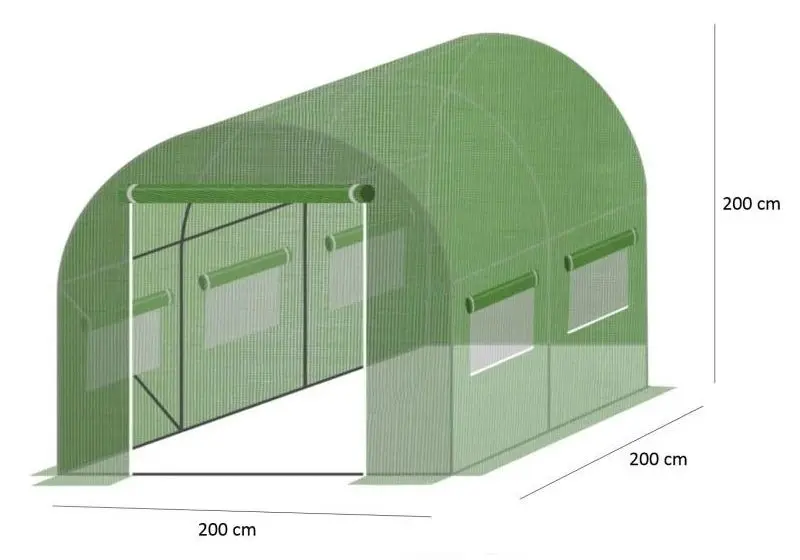 Садовая теплица Procart TUN5545 (Green)