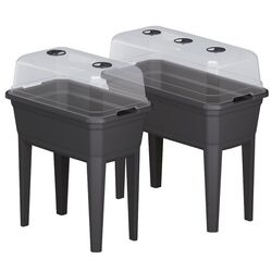 Набор переносных парников Prosperplast Respana Set Ecoline (Anthracite)