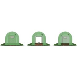 Садовая теплица Tehno MS 10001432 6x3x2.5m (Green) Thumb