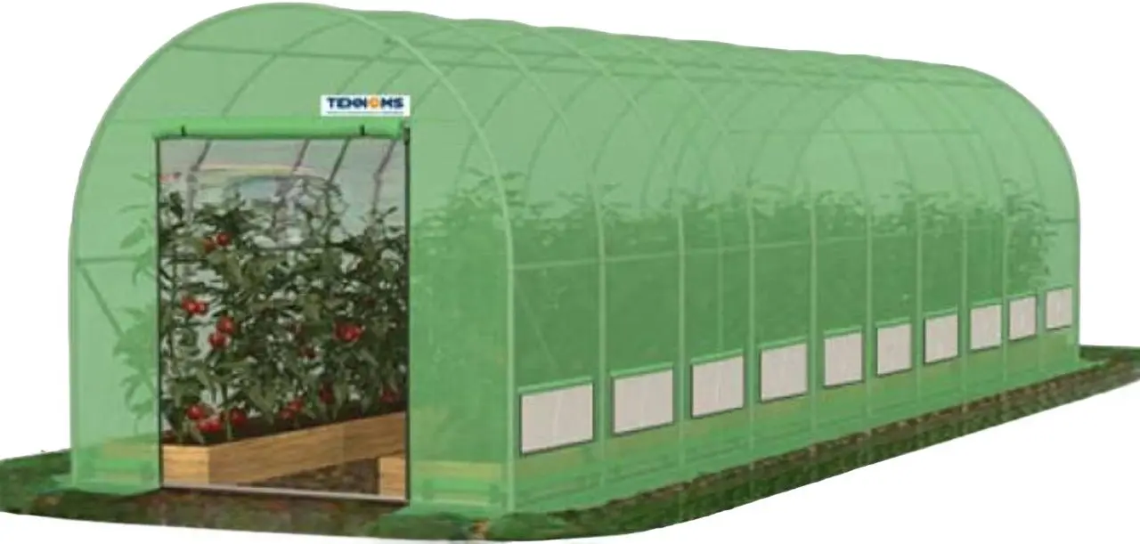 Садовая теплица Tehno MS 10001777 10x4x2.5m (Green)
