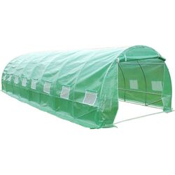 Sera de gradina Tehno MS 8x4x2.5m / 26mm / 2 uși (Green)