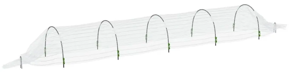 Set mini sere de gradina VidaXL 3281499 1.5x5 m (White)