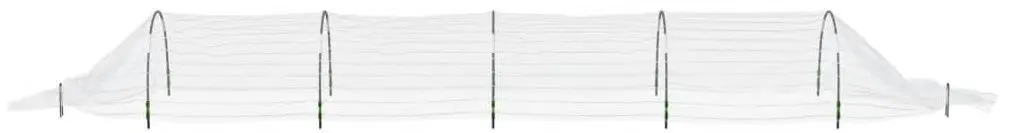 Set mini sere de gradina VidaXL 3281499 1.5x5 m (White)