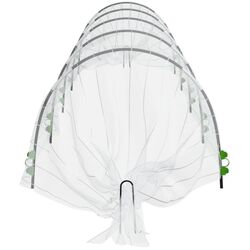 Set mini sere de gradina VidaXL 3281499 1.5x5 m (White) Thumb