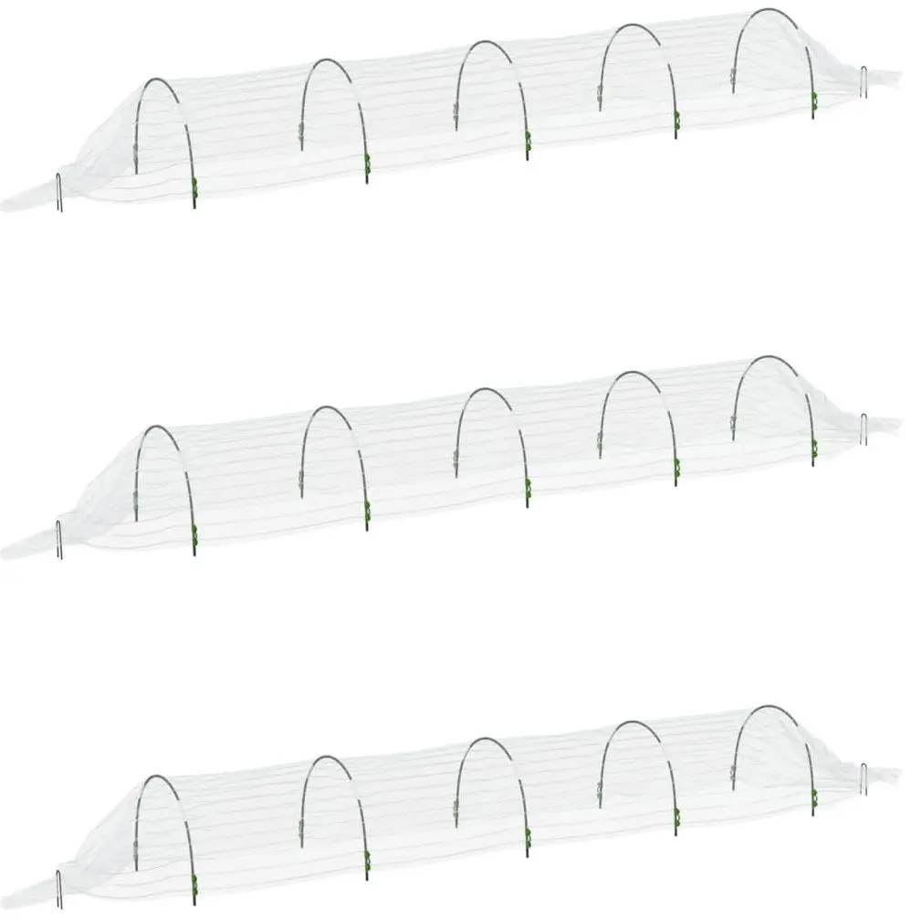 Set mini sere de gradina VidaXL 3281499 1.5x5 m (White)