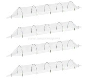 Set mini sere de gradina VidaXL 3281503 1.5x5 m (White)