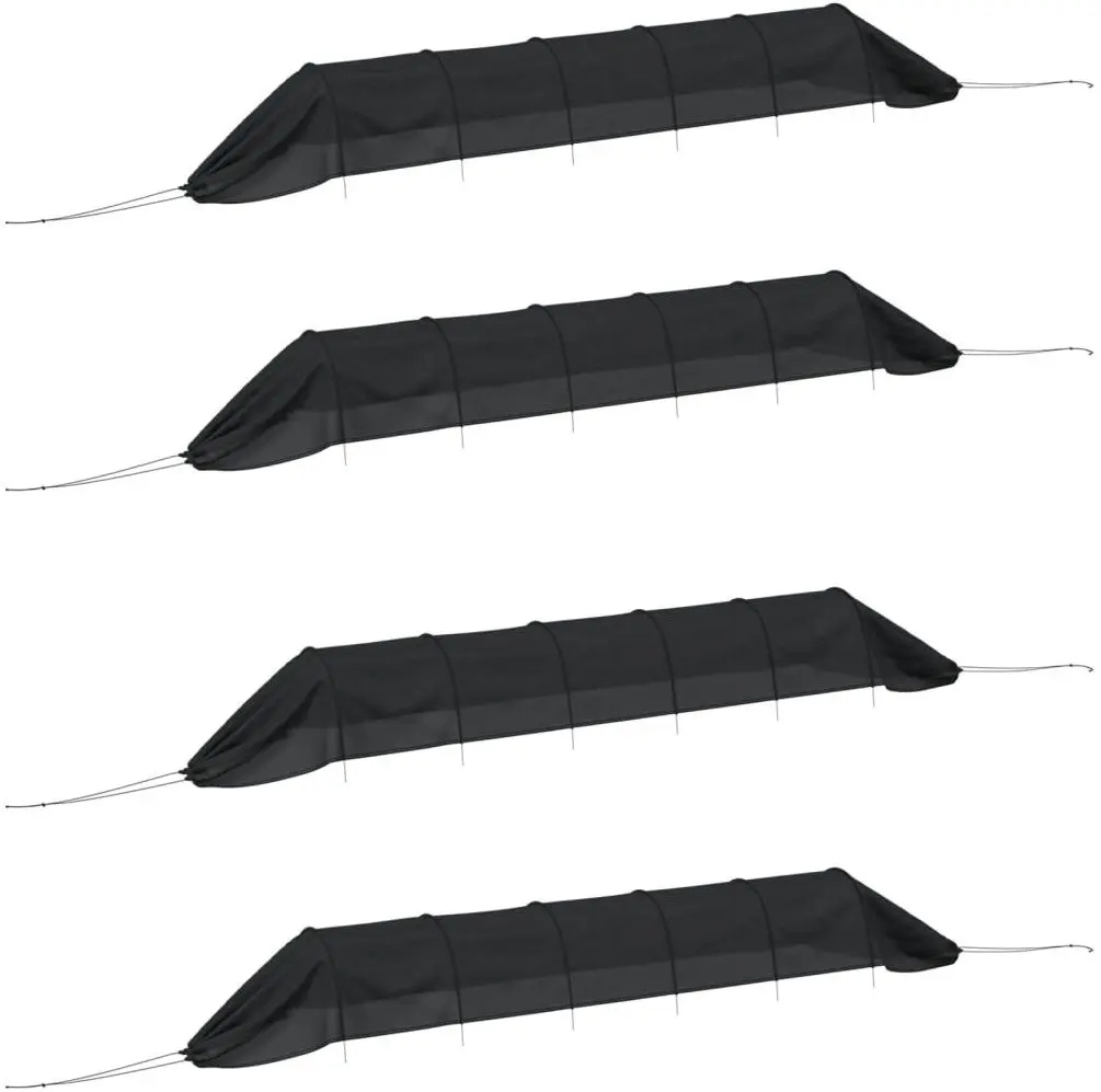 Комплект садовых теплиц VidaXL 3281504 (Black)