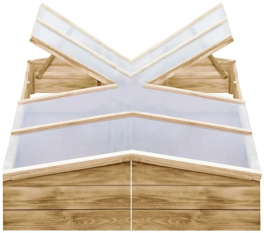 Set solare de gradina VidaXL 3055328 (Natural)