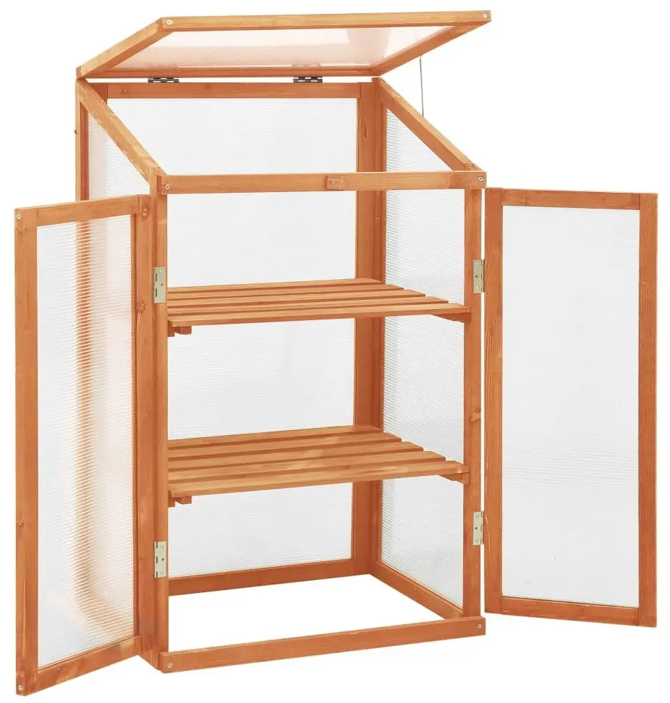 Парник VidaXL 314848 0.6x0.45m (Natural)
