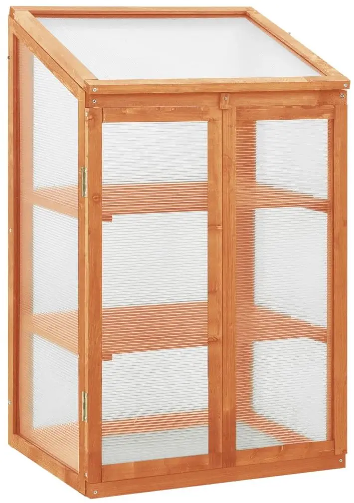 Парник VidaXL 314848 0.6x0.45m (Natural)