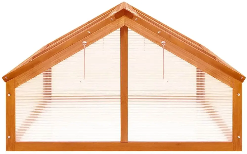 Парник VidaXL 316415 1.14x0.8m (Natural)