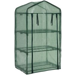 Садовая мини-теплица VidaXL 46917 0.7x0.5m (Green) Thumb