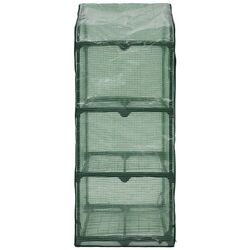 Садовая мини-теплица VidaXL 46917 0.7x0.5m (Green) Thumb
