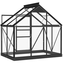 Садовая теплица VidaXL 3082333 1.5x1m (Anthracite) Thumb