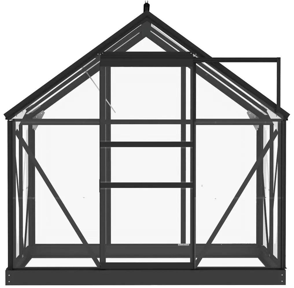 Садовая теплица VidaXL 3082333 1.5x1m (Anthracite)