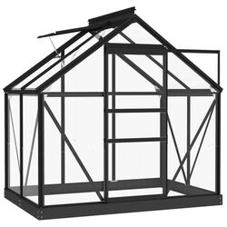 Садовая теплица VidaXL 3082333 1.5x1m (Anthracite) Thumb