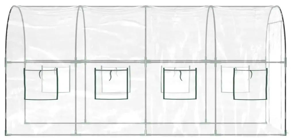 Sera de gradina VidaXL 317247 1.6x4m (Transparent) - 3