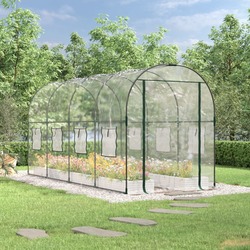Sera de gradina VidaXL 317247 1.6x4m (Transparent) Thumb