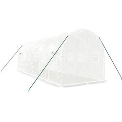 Садовая теплица VidaXL 3188029 6x2m (White) Thumb