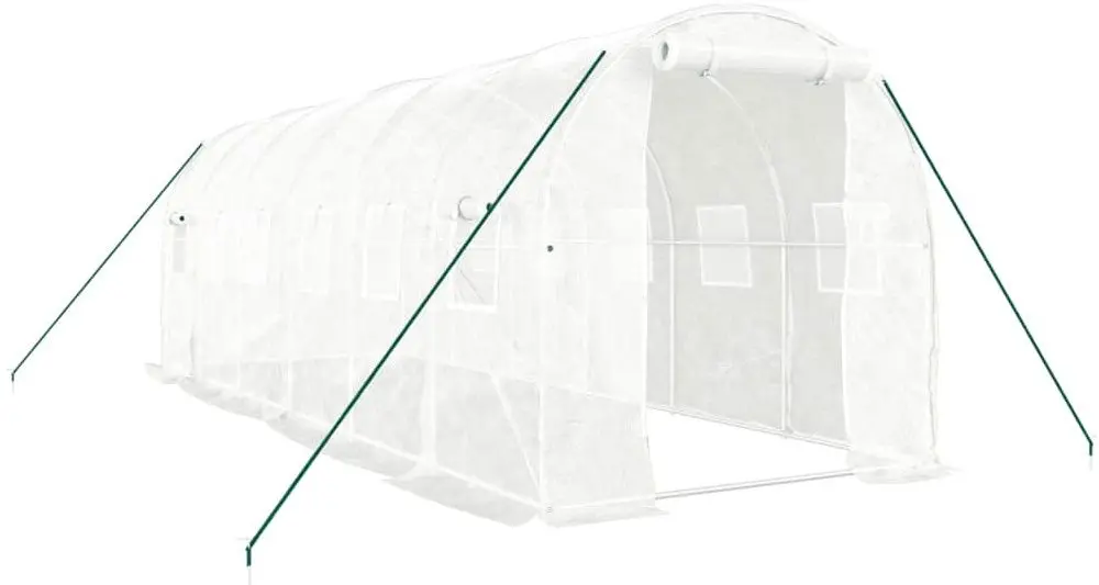 Садовая теплица VidaXL 3188029 6x2m (White)