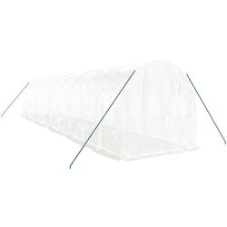 Садовая теплица VidaXL 3188031 10x2m (White) Thumb