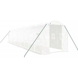 Садовая теплица VidaXL 3188031 10x2m (White)