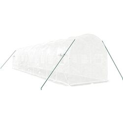 Садовая теплица VidaXL 3188031 10x2m (White) Thumb
