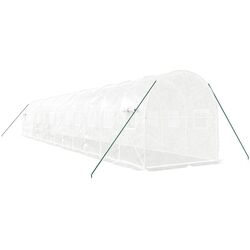 Садовая теплица VidaXL 3188032 12x2m (White) Thumb