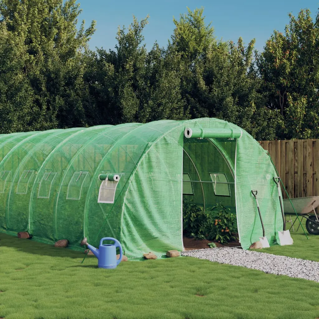 Садовая теплица VidaXL 3188041 8x3m (Green) - 9