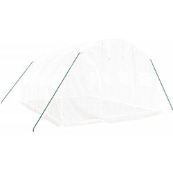 Садовая теплица VidaXL 3188050 4x3m (White) Thumb