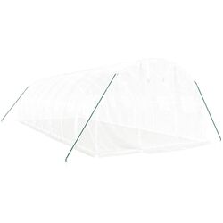 Sera de gradina VidaXL 3188052 8x3m (White) Thumb