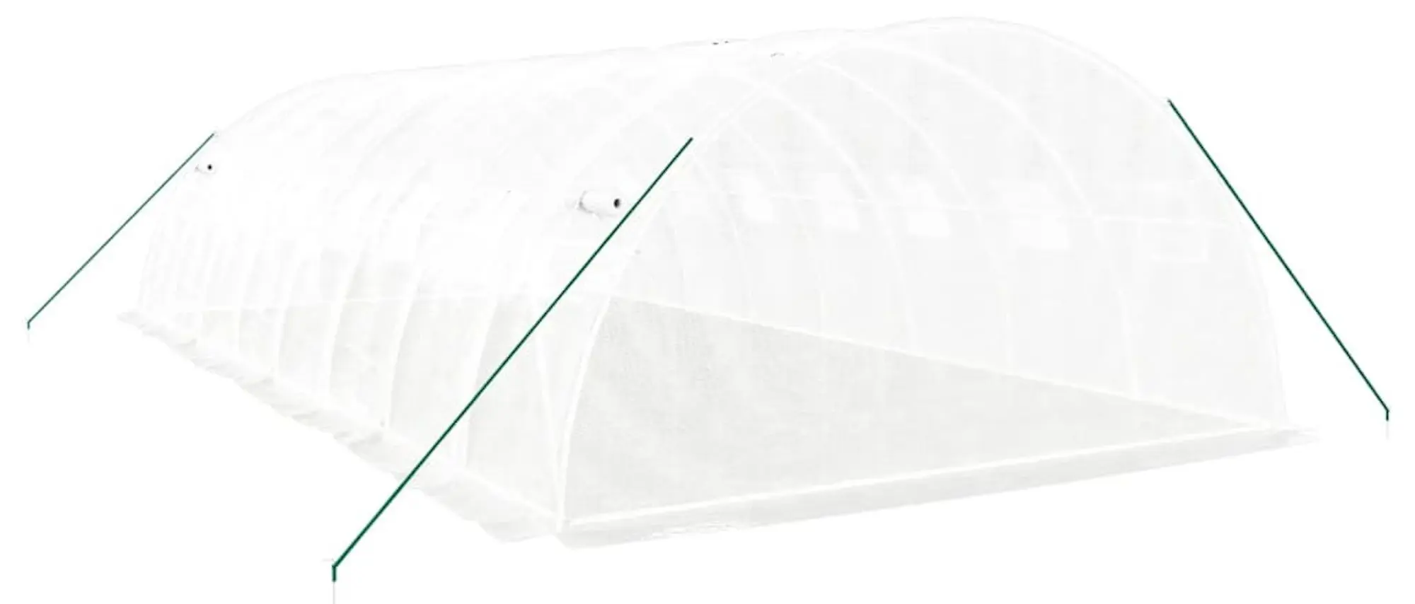 Садовая теплица VidaXL 3188074 8x4x2 (White) - 4