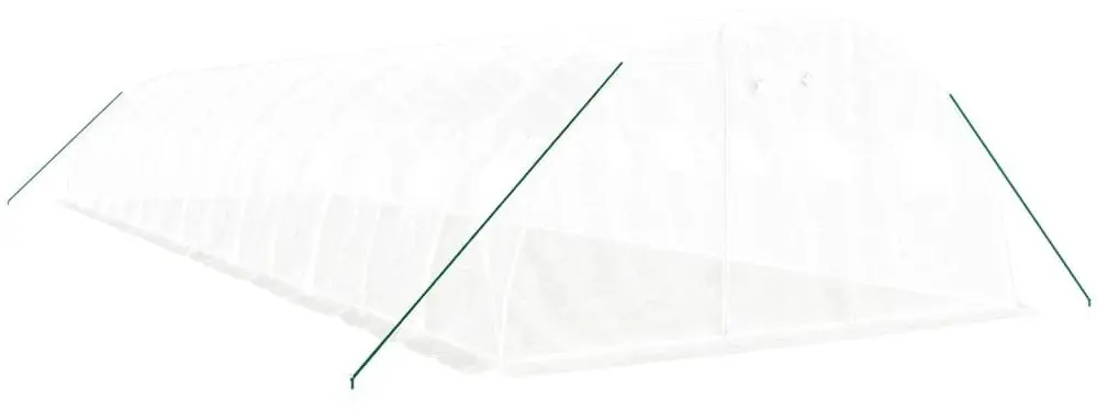Sera de gradina VidaXL 3188078 16x4x2m (White) - 2