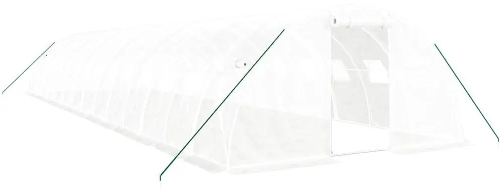 Sera de gradina VidaXL 3188078 16x4x2m (White)