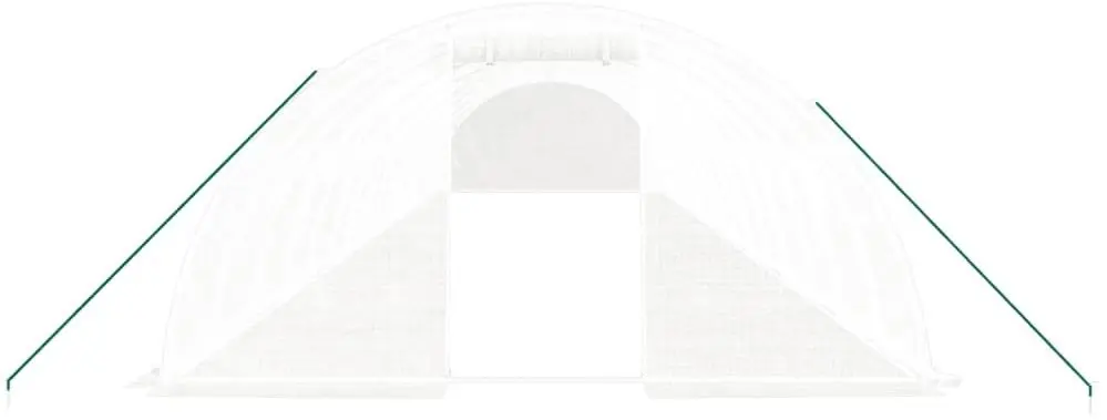 Sera de gradina VidaXL 3188079 18x4x2cm (White) - 3