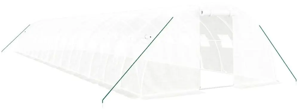 Sera de gradina VidaXL 3188079 18x4x2cm (White)