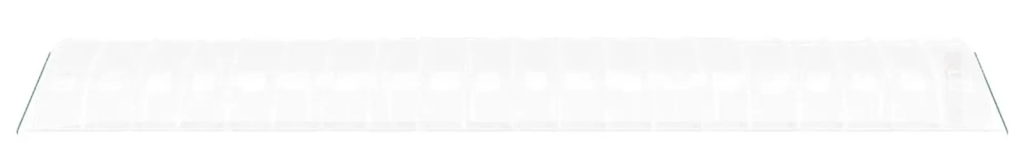 Sera de gradina VidaXL 3188080 20x4x2 (White) - 3