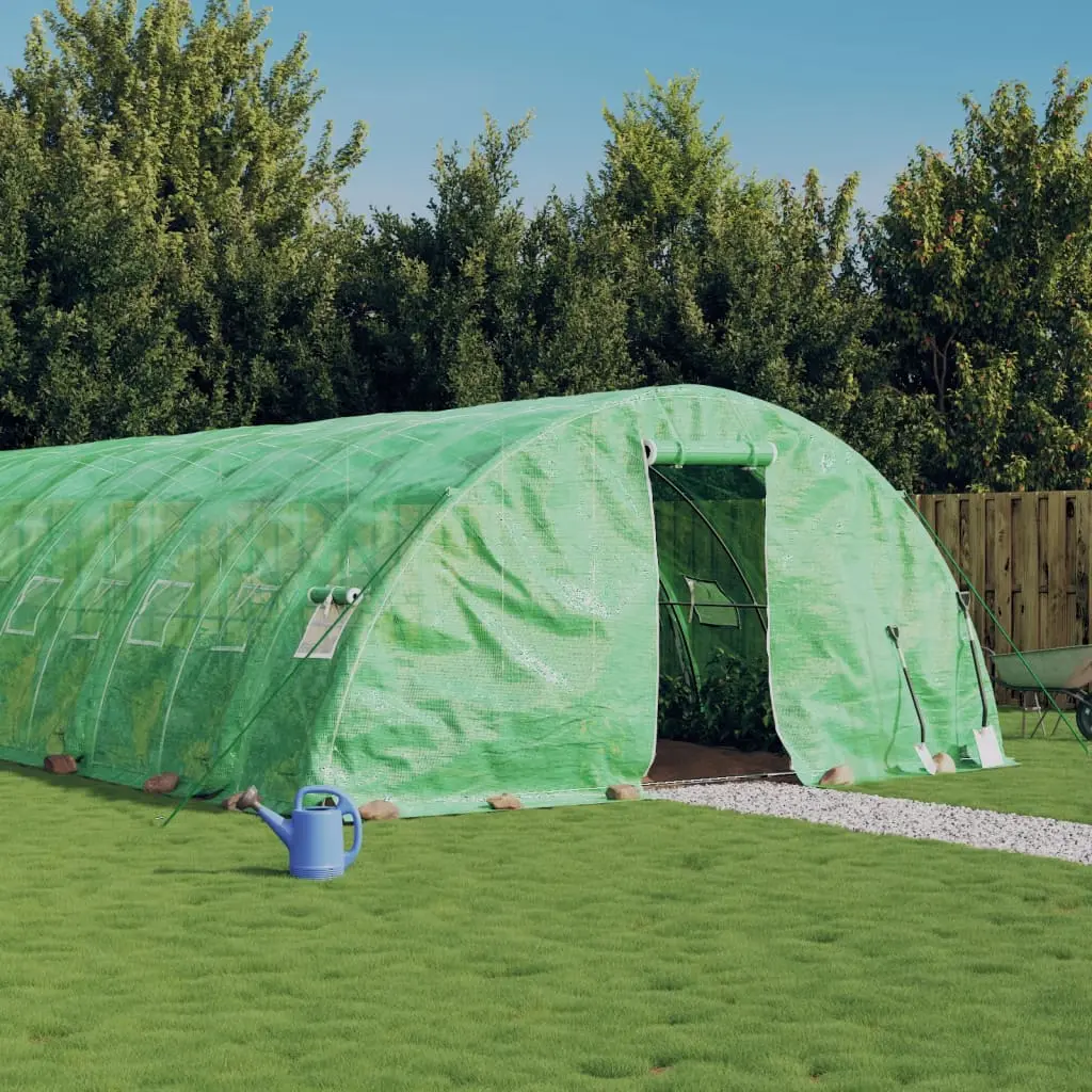 Садовая теплица VidaXL 3188092 22x5m (Green) - 12
