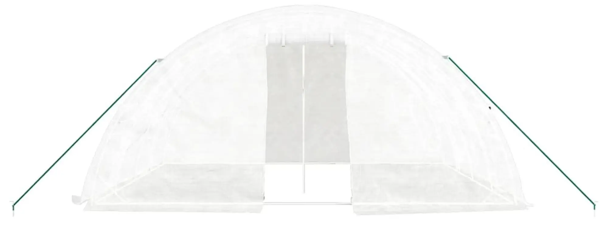 Садовая теплица VidaXL 3188094 5x4x2.3 (White) - 2