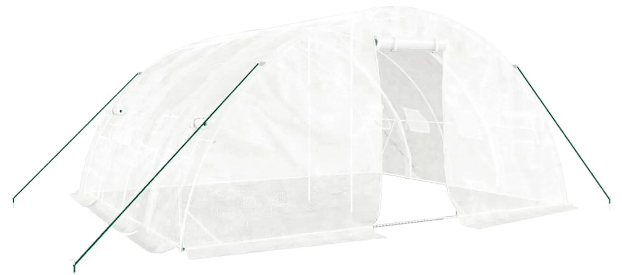 Садовая теплица VidaXL 3188094 5x4x2.3 (White)