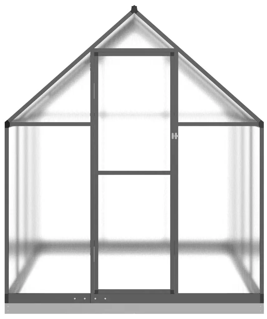 Садовая теплица VidaXL 3266325 2.4x1.7m (Anthracite)