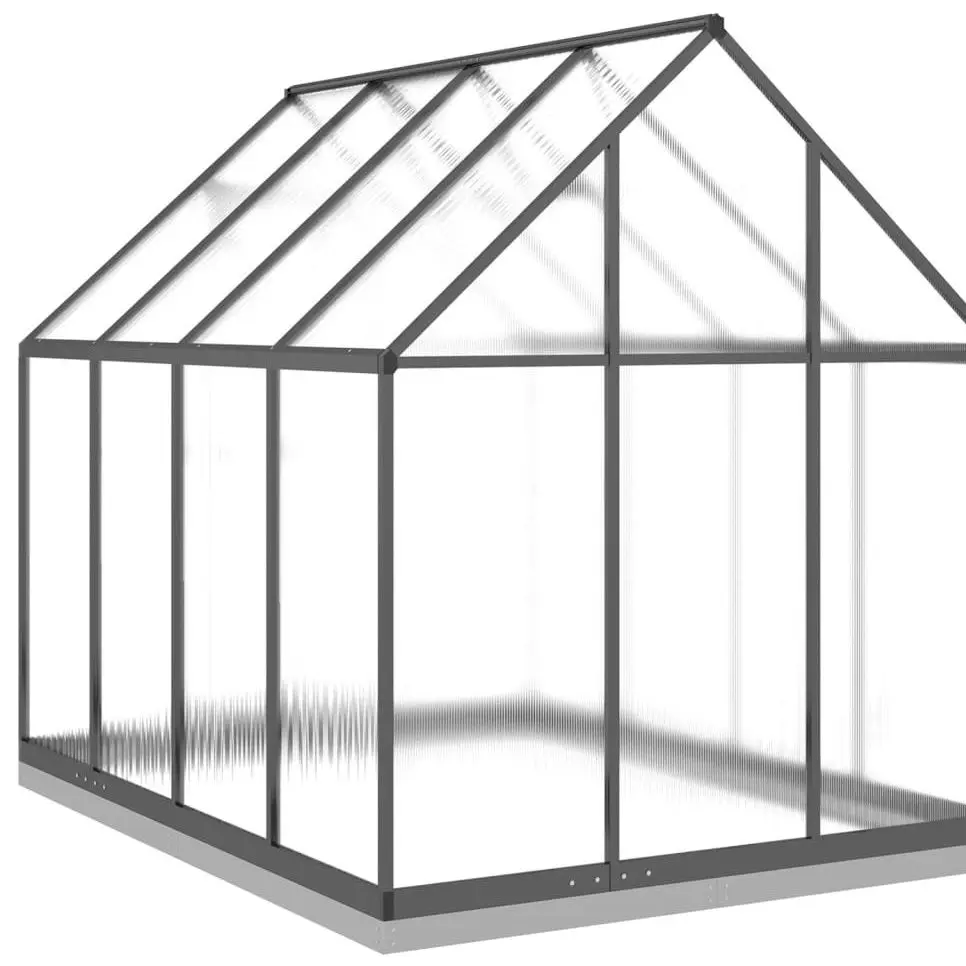 Садовая теплица VidaXL 3266325 2.4x1.7m (Anthracite)