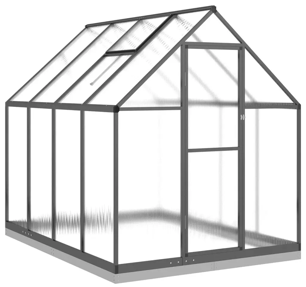 Садовая теплица VidaXL 3266325 2.4x1.7m (Anthracite)